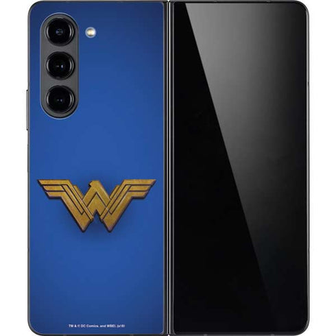 DC Comics Wonder Woman Movie Emblem Galaxy Z Fold5 5G Skin