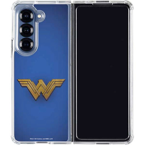 DC Comics Wonder Woman Movie Emblem Galaxy Z Fold6 Clear Case