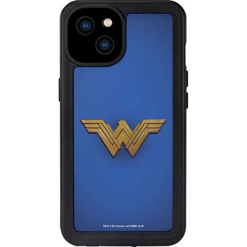 DC Comics Wonder Woman Movie Emblem iPhone 15 Plus Waterproof Case