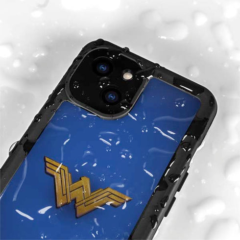 DC Comics Wonder Woman Movie Emblem iPhone 15 Plus Waterproof Case