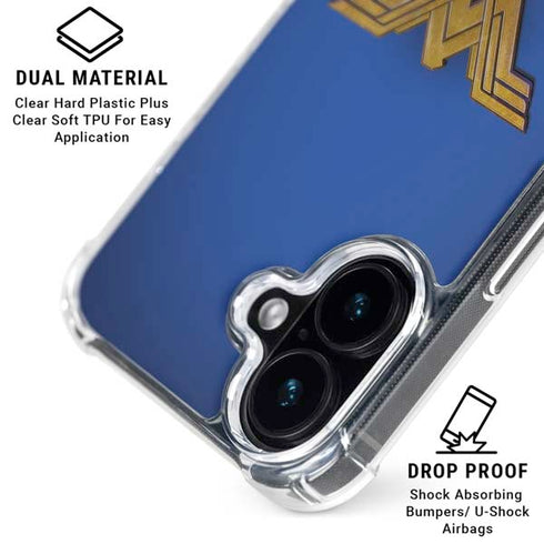 DC Comics Wonder Woman Movie Emblem iPhone 16 MagSafe Case