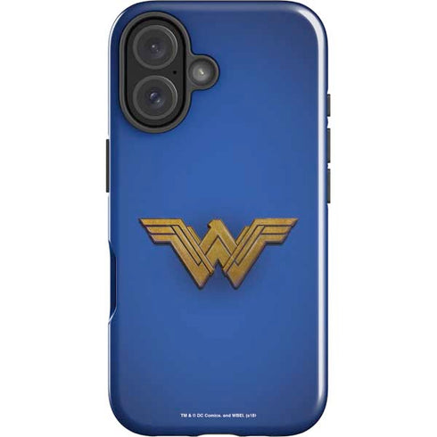 DC Comics Wonder Woman Movie Emblem iPhone 16 Plus Impact Case
