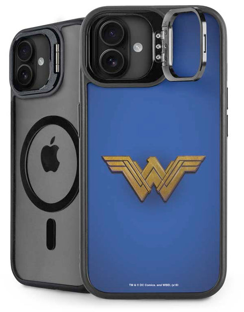 DC Comics Wonder Woman Movie Emblem iPhone 16 Plus Kickstand Case