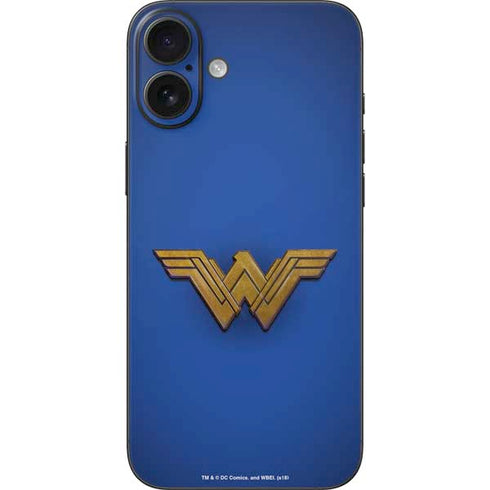 DC Comics Wonder Woman Movie Emblem iPhone 16 Plus Skin