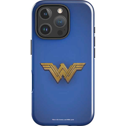 DC Comics Wonder Woman Movie Emblem iPhone 16 Pro Impact Case
