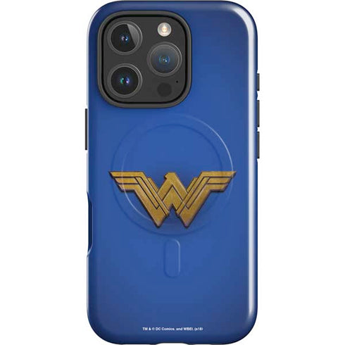 DC Comics Wonder Woman Movie Emblem iPhone 16 Pro Magsafe Impact Case