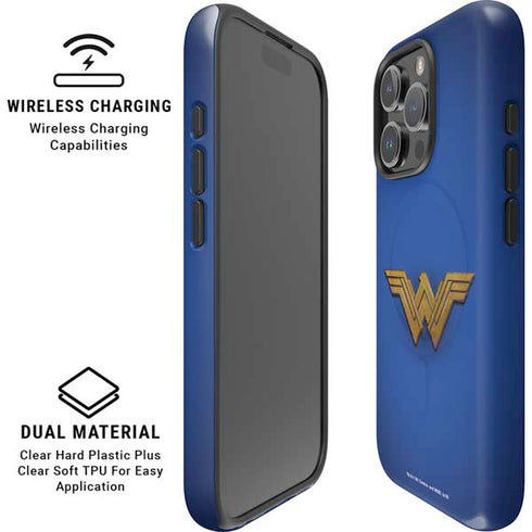 DC Comics Wonder Woman Movie Emblem iPhone 16 Pro Magsafe Impact Case