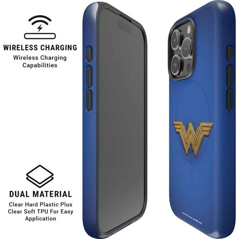 DC Comics Wonder Woman Movie Emblem iPhone 16 Pro Max Magsafe Impact Case