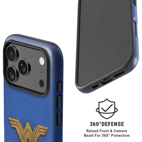 DC Comics Wonder Woman Movie Emblem iPhone 17 Pro Max Magsafe Impact Case
