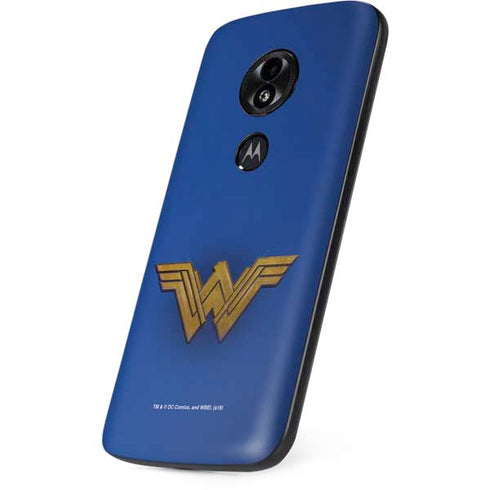 DC Comics Wonder Woman Movie Emblem Moto E5 Play Skin