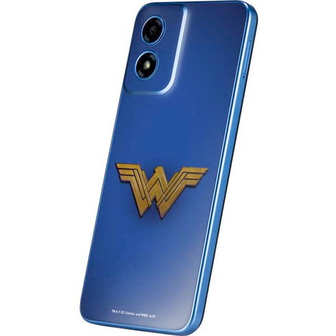 DC Comics Wonder Woman Movie Emblem Moto G Play 4G (2024) Skin