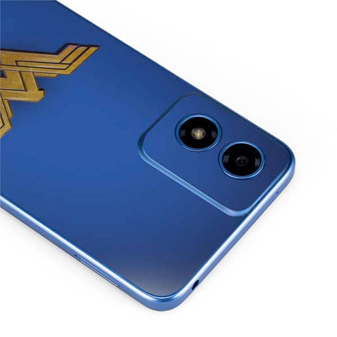 DC Comics Wonder Woman Movie Emblem Moto G Play 4G (2024) Skin