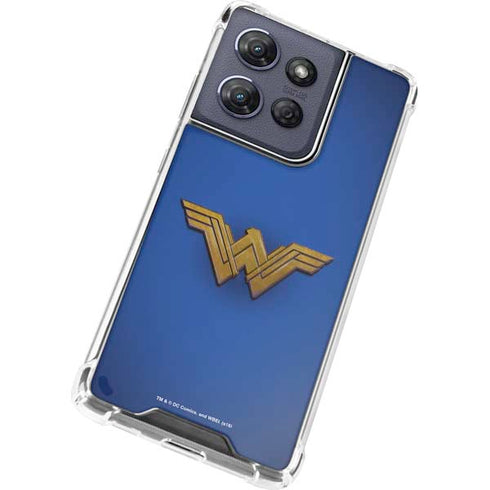 DC Comics Wonder Woman Movie Emblem Moto G Stylus 5G (2025) Clear Case