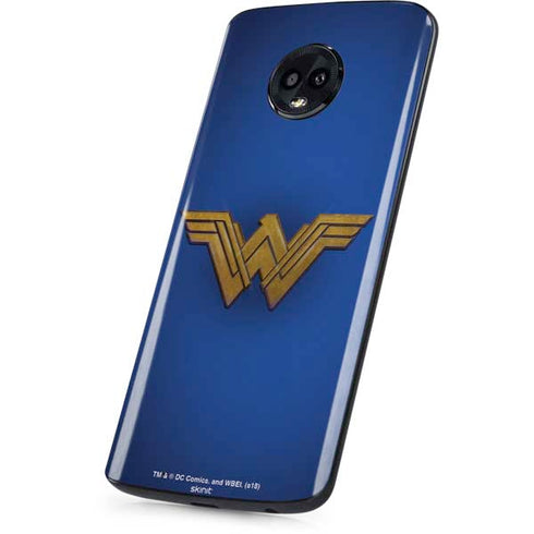DC Comics Wonder Woman Movie Emblem Moto G6 Skin