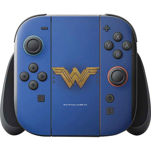 DC Comics Wonder Woman Movie Emblem Nintendo Switch 2 (2025) with Joy-Con Skin