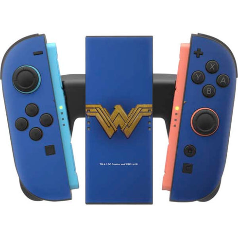DC Comics Wonder Woman Movie Emblem Nintendo Switch 2 (2025) Joy-Con Controller Skin