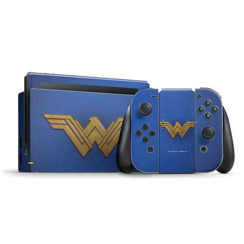 DC Comics Wonder Woman Movie Emblem Nintendo Skins