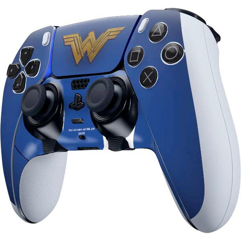 DC Comics Wonder Woman Movie Emblem PS5 DualSense Edge Pro Controller Skin