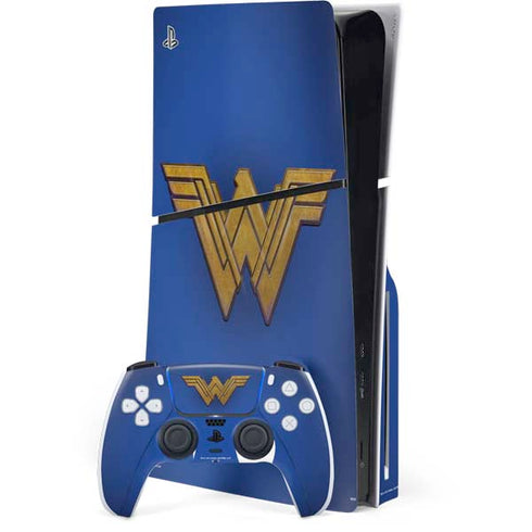 DC Comics Wonder Woman Movie Emblem PlayStation PS5 Skins