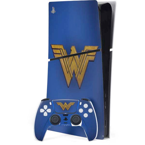 DC Comics Wonder Woman Movie Emblem PlayStation PS5 Skins