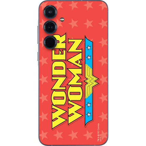 DC Comics Wonder Woman Logo Galaxy A36 5G Skin