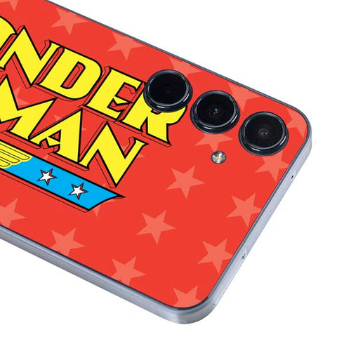 DC Comics Wonder Woman Logo Galaxy A55 5G Skin
