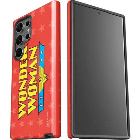 DC Comics Wonder Woman Logo Galaxy S23 Ultra Pro Case