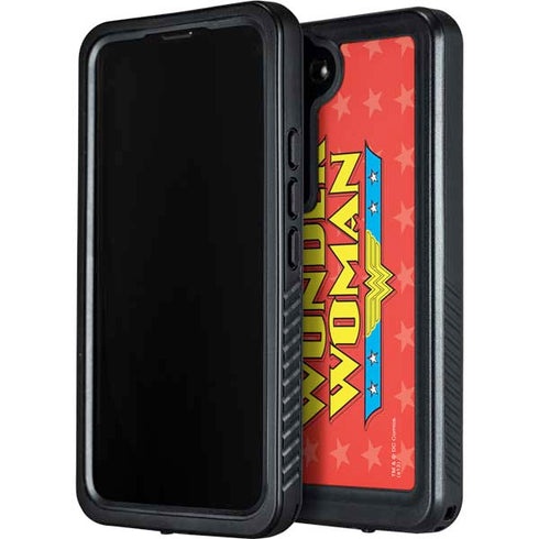 DC Comics Wonder Woman Logo Galaxy S24 Plus Waterproof Case