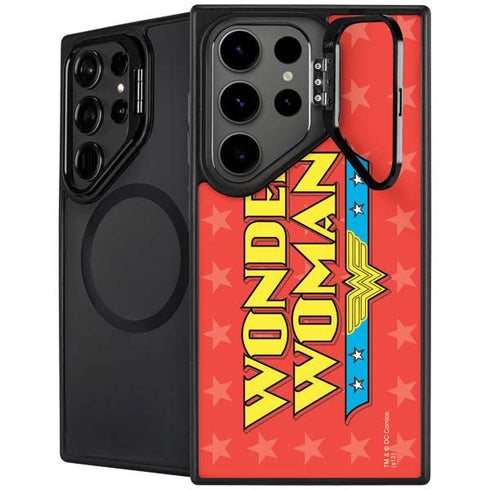 DC Comics Wonder Woman Logo Galaxy Cases
