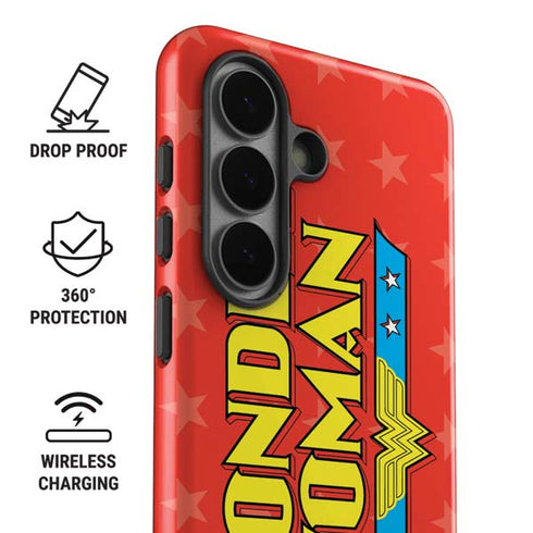 DC Comics Wonder Woman Logo Galaxy S26 Impact Case