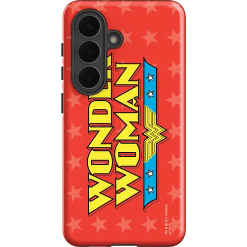 DC Comics Wonder Woman Logo Galaxy S26 Plus Impact Case