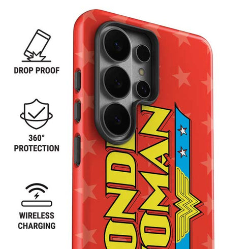 DC Comics Wonder Woman Logo Galaxy S26 Ultra Impact Case