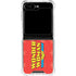 DC Comics Wonder Woman Logo Galaxy Z Flip6 Clear Case