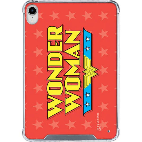 DC Comics Wonder Woman Logo iPad 11th Gen (2025) Clear Case