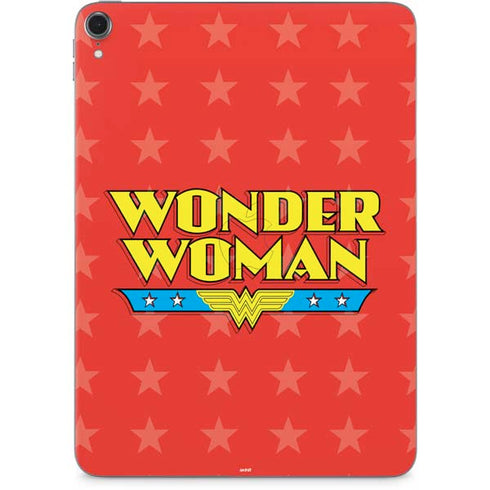 DC Comics Wonder Woman Logo Apple iPad Pro Skin