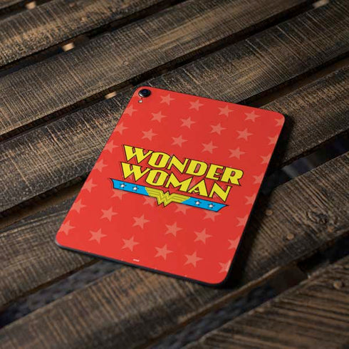 DC Comics Wonder Woman Logo Apple iPad Pro Skin