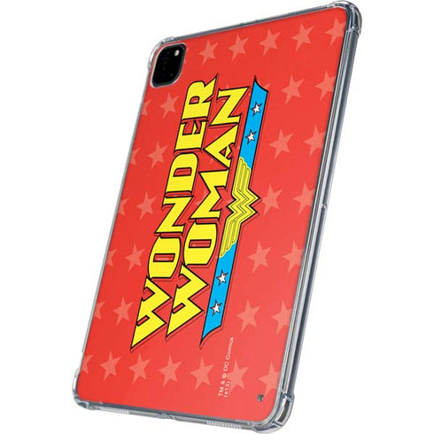 DC Comics Wonder Woman Logo iPad Pro 11in (2024) Clear Case