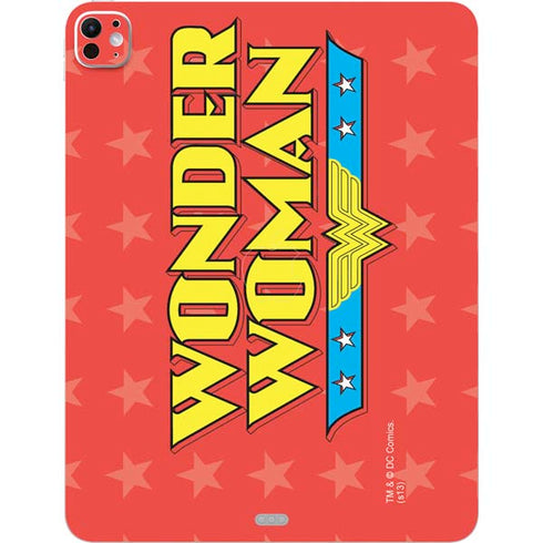 DC Comics Wonder Woman Logo iPad Pro 13in M4 (2024) Skin