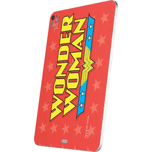 DC Comics Wonder Woman Logo iPad Pro 13in M4 (2024) Skin