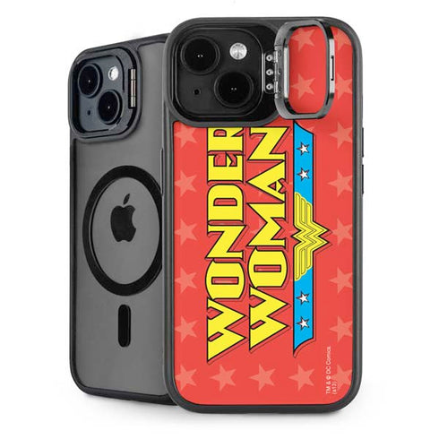 DC Comics Wonder Woman Logo iPhone 13 Kickstand Case