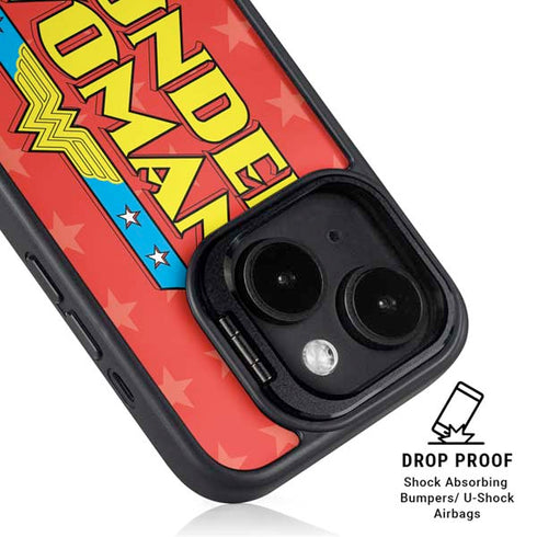 DC Comics Wonder Woman Logo iPhone 13 Kickstand Case