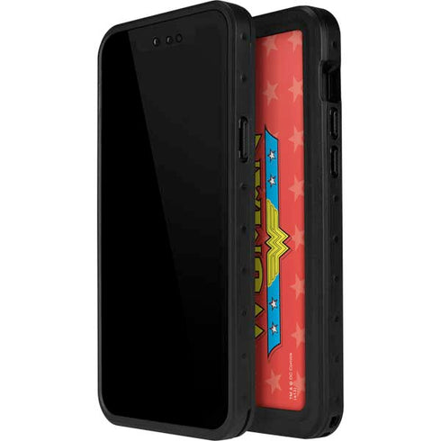 DC Comics Wonder Woman Logo iPhone 15 Plus Waterproof Case