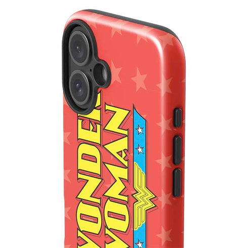 DC Comics Wonder Woman Logo iPhone 16 Impact Case