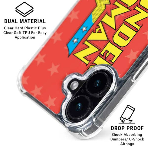 DC Comics Wonder Woman Logo iPhone 16 MagSafe Case