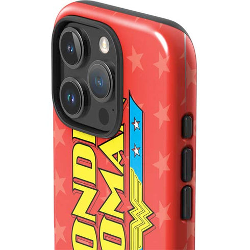 DC Comics Wonder Woman Logo iPhone 16 Pro Impact Case