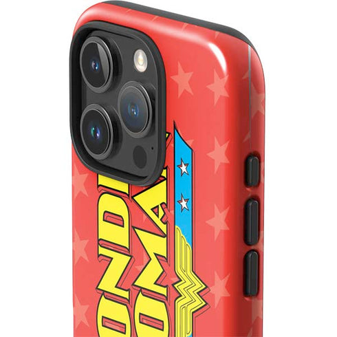 DC Comics Wonder Woman Logo iPhone 16 Pro Max Impact Case