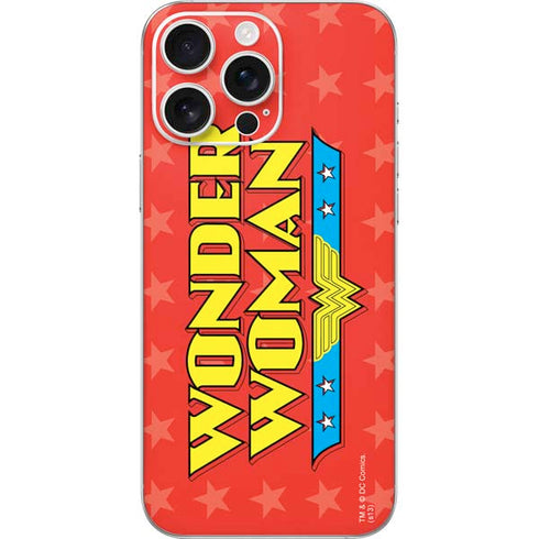 DC Comics Wonder Woman Logo iPhone 16 Pro Max Skin