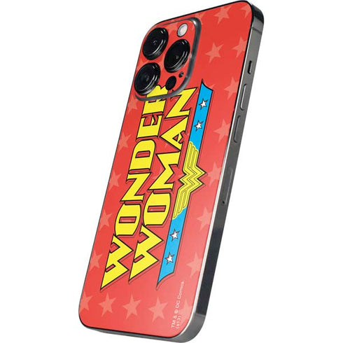DC Comics Wonder Woman Logo iPhone 16 Pro Skin