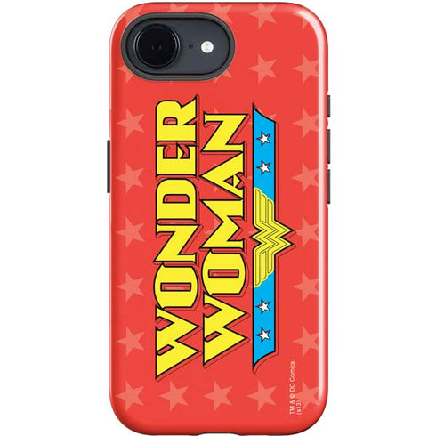 DC Comics Wonder Woman Logo iPhone 16e Impact Case
