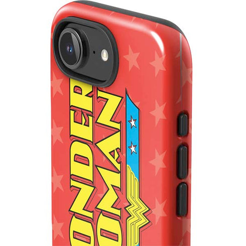 DC Comics Wonder Woman Logo iPhone 16e Impact Case